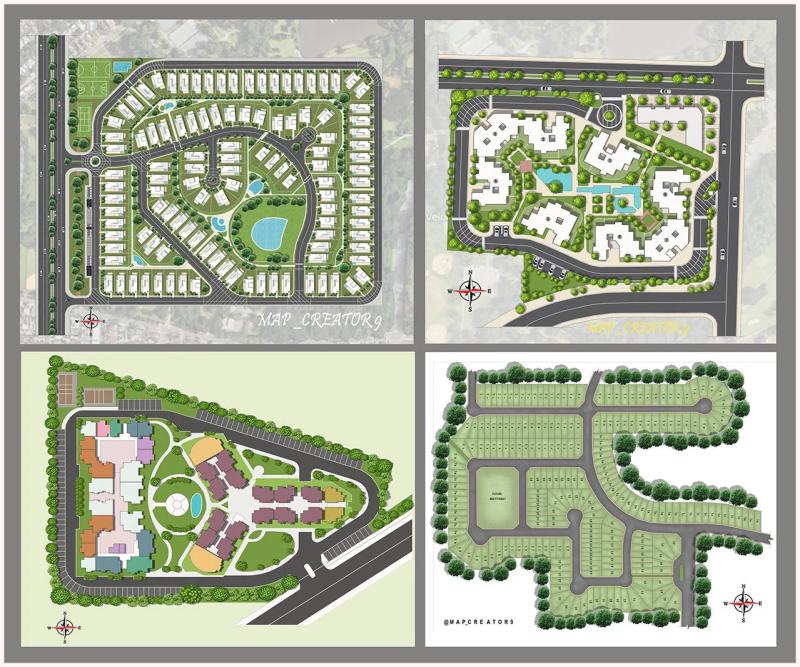 2D Site Maps