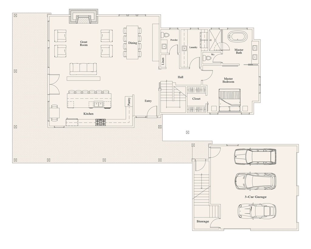 2D Floor Plan sample