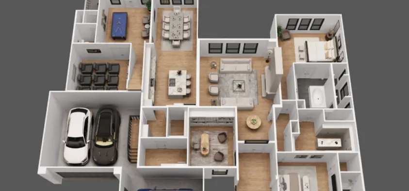 [3D FP] 3D Floor Plans