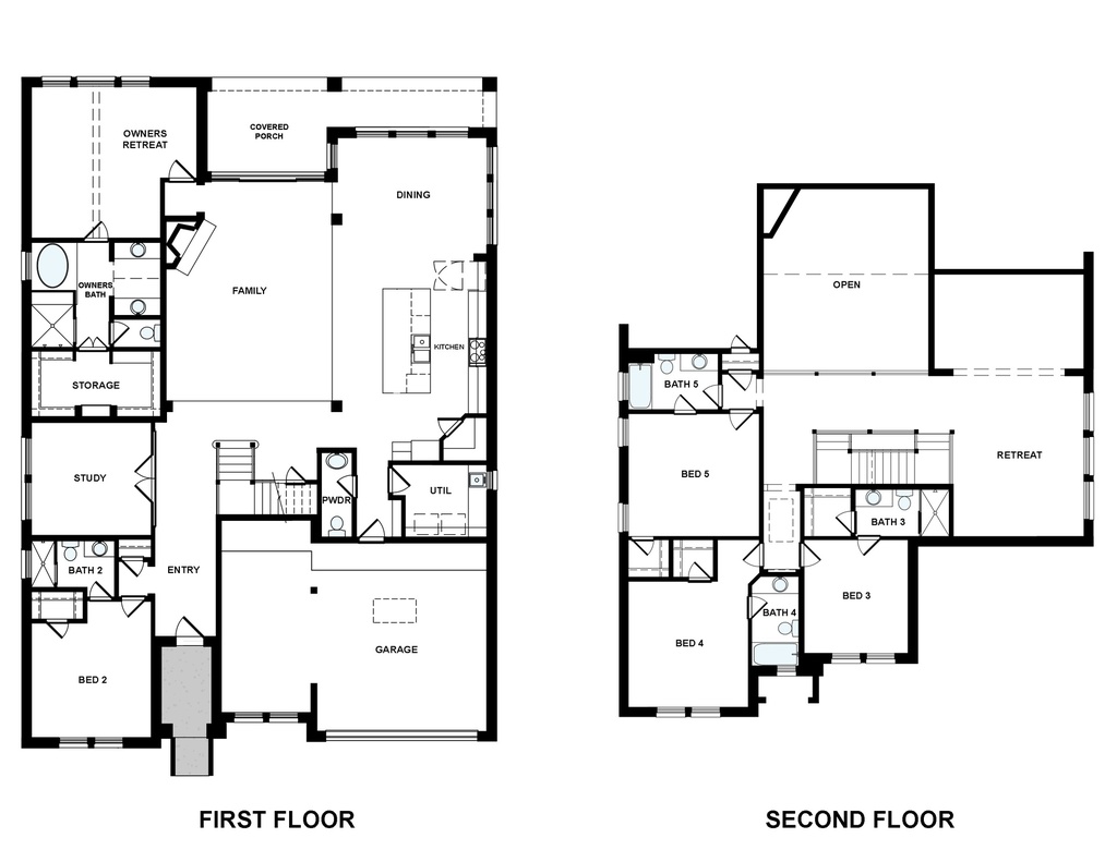 [2D FP] 2D Floor Plans