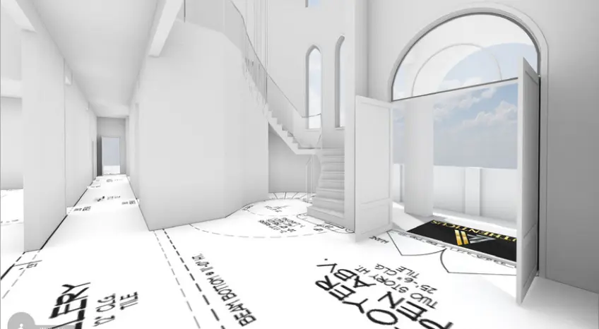 XRP 3D Interactive Virtual Tour White Model (no color or texture)